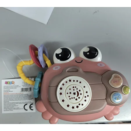 LEAN Toys — Krab grzechotka