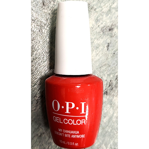 OPI — Gel My Chihuahua - Doesn't bite anymore