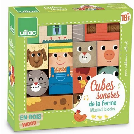 VILAC — Cubes sonores de la ferme