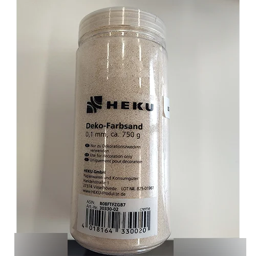 HEKU Gmbh papierwaren und konsumergüter — high-quality decoration sand color cream