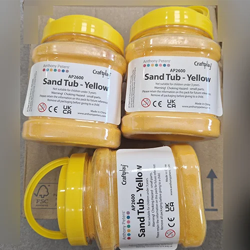 Anthony Peters — AP2600 - Sand Tub - Yellow