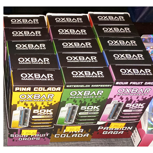 OXBAR — MAGIC MAZE 2.0, 50K PUFFS, 25000 PUFFS BOOST