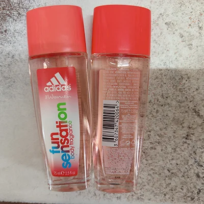 Adidas — DEODORANT BODY FRAGRANCE natural spray for women, body fragrance