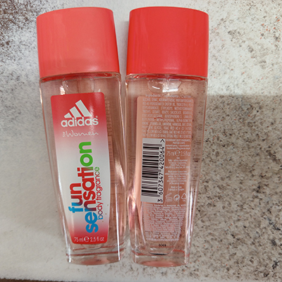 Adidas — DEODORANT BODY FRAGRANCE natural spray for women, body fragrance