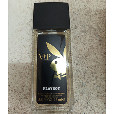 Playboy — DEODORANT VIP, BODY FRAGRANCE, PARFUM CORPS, NATURAL SPRAY, VAPORISATEUR