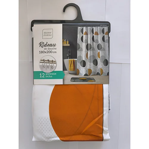 douceur d'interieur — shower curtain 180x200cm