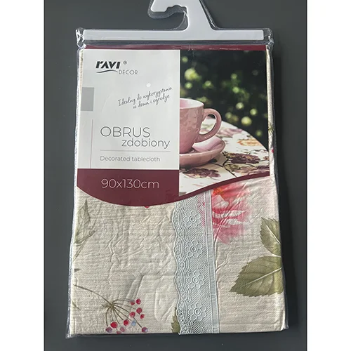 RAVI DECOR — Decorated tablecloth