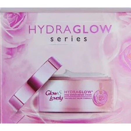 Glow & Lovely — Hydraglow Rose Enrich Serum Cream 50g