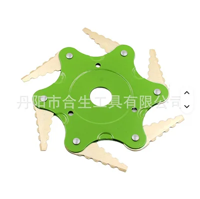 Mr Drill — Rotary Blade 25.4mm Manganese Steel For Angle Grinder Lawn Mower Parts