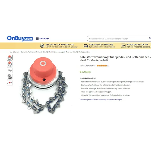 LIFEASY — Universal Trimmerkopf Kette