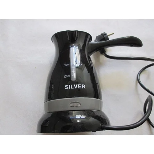 SILVER — ELECTRIC POT COFFEE MAKER