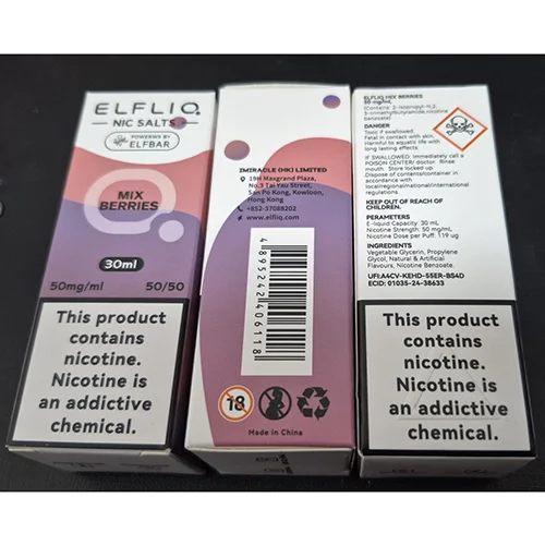 ELFLIQ — NIC SALTS