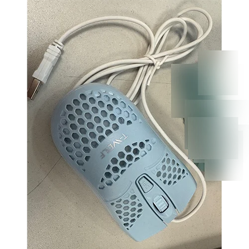 T-Wolf — Colorful Light, Wired Mouse