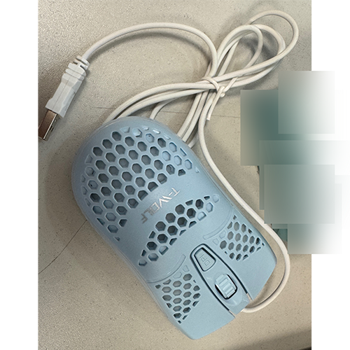 T-Wolf — Colorful Light, Wired Mouse