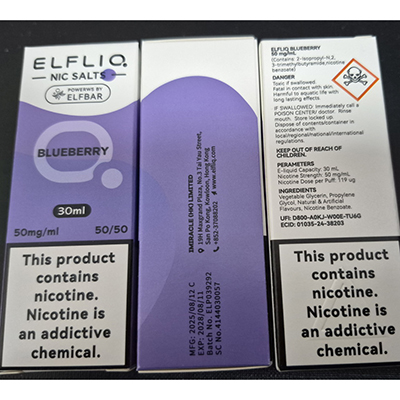 ELFLIQ — NIC SALT, POWERWS BY ELFBAR