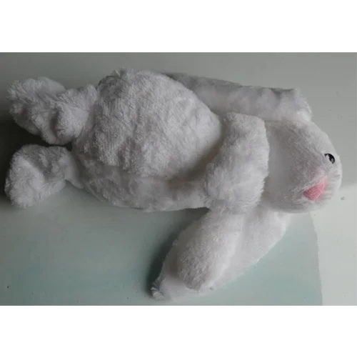 Lapin en peluche mignon de 25cm, poupée en peluche douce à oreilles longues, jouet de couchage