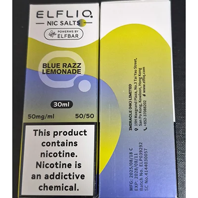 ELFLIQ — NIC SALT, POWERWS BY ELFBAR