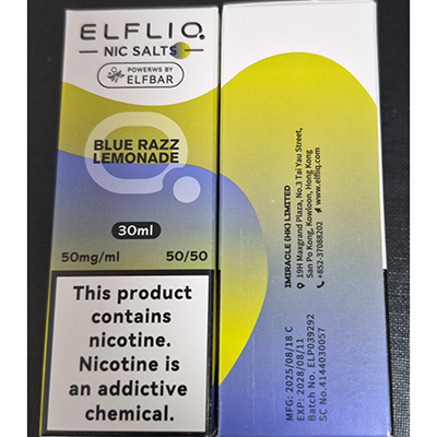 ELFLIQ — NIC SALT, POWERWS BY ELFBAR