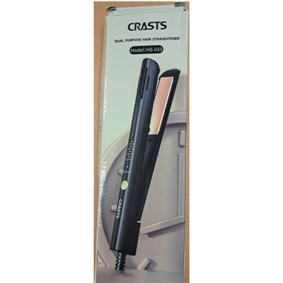 *CRAST* — Dual purpose hair straightener