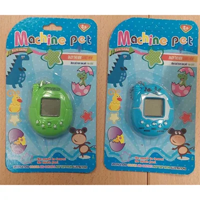 Animal électronique virtuel avec écran couleur, 3 boutons et jeux-style tamagotchi