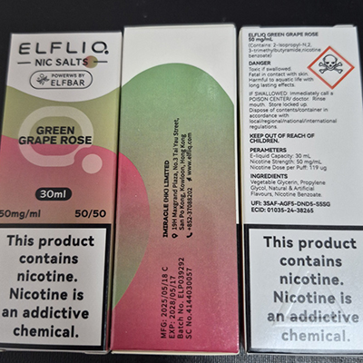 ELFLIQ — NIC SALT, POWERWS BY ELFBAR