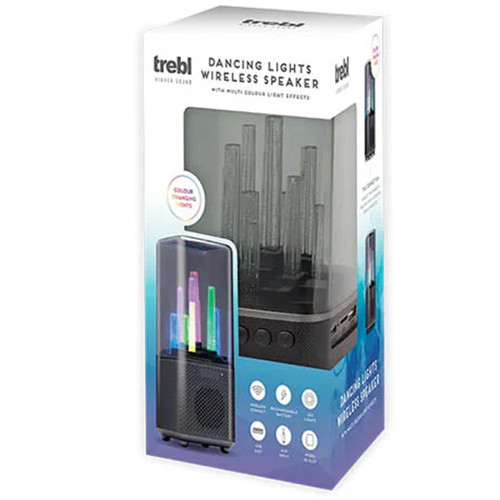 Dancing lights wireless speaker