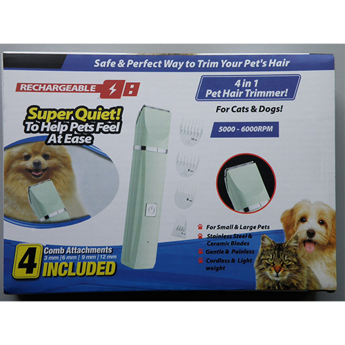 4 in 1 Pet Hair Trimmer