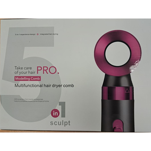 Multifunctional hair dryer comb 5 in 1 - Pro hair dryer - Modelling comb