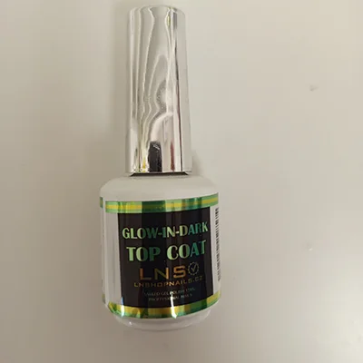 LNS — UV/LED GEL POLISH, GLOW-IN-DARK, TOP COAT