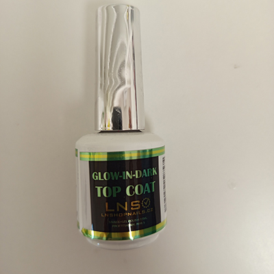 LNS — UV/LED GEL POLISH, GLOW-IN-DARK, TOP COAT