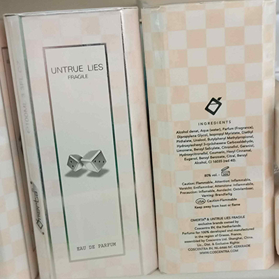 Omerta ® — EAU DE PARFUM UNTRUE LIES FRAGILE