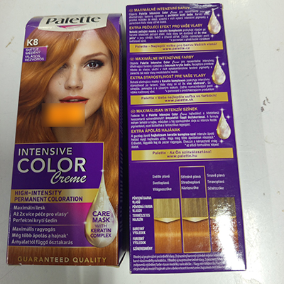 Schwarzkopf Palette — INTENSIVE COLOR CREME HIGH-INTENSITY, PERMANENT COLORATION