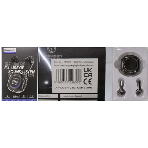 Jinhua Jiebo Electronics Co. Ltd — Ultrapods Pro True Wireless Headset