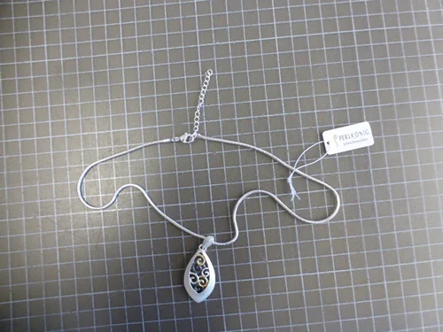 snake chain necklace with silver plating
