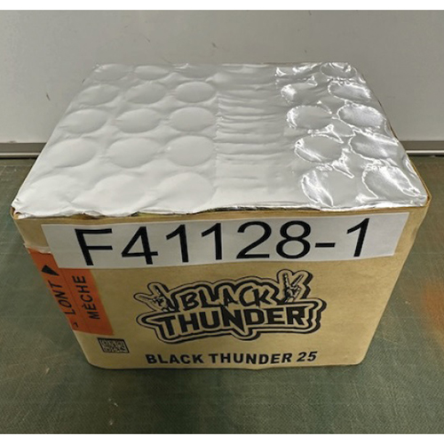 Fireworks International B.V. — Black Thunder 25