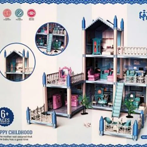 HAPPY childhood — Building Blocks Dolls House