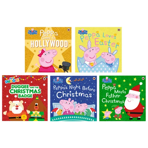 Ladybird, Peppa Pig, Duggee — Peppa Pig and Hey Duggee