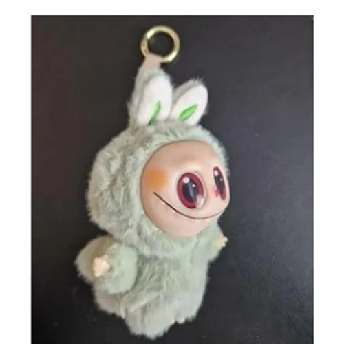 Labubu-Style Plush Toy with Pull Cord