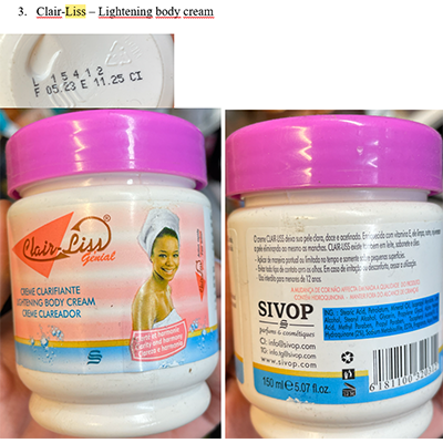 Sivop parfums and cosmetiques — Clair-Liss