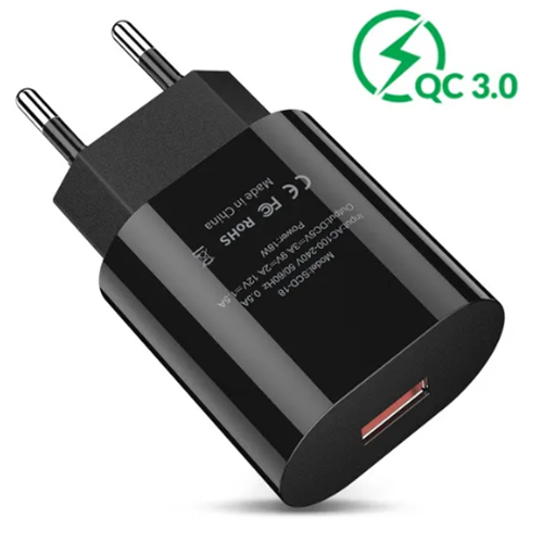 Quick Charge 3.0 USB Charger QC3.0 Fast Charging EU Plug