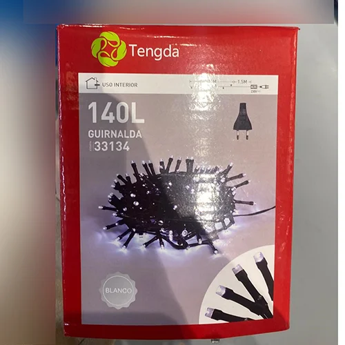 Tengda — 140-LIGHT WHITE LED LIGHTING CHAIN