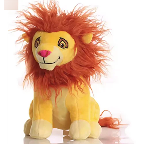 Cartoon Anime Lion Plush Doll
