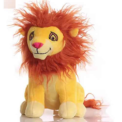 Cartoon Anime Lion Plush Doll