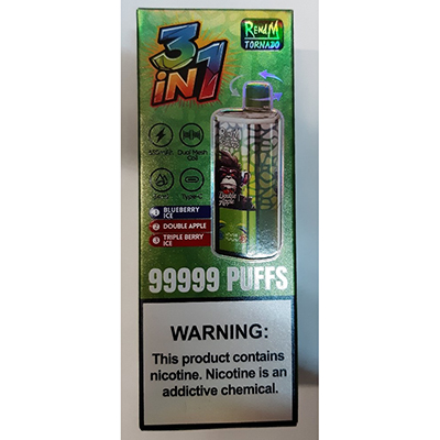 RENdM TORANDO — 3iN1; 99999 PUFFS