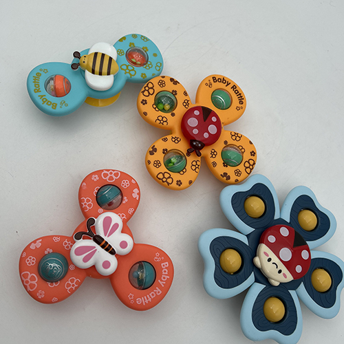 DXPETA — 4 pack spinners for babies, suction cup baby spinner toy