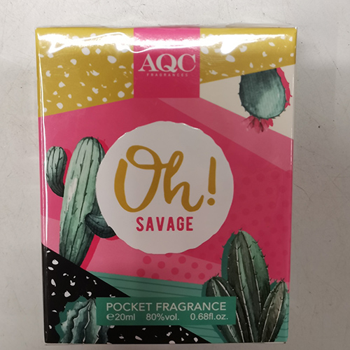 AQC FRAGRANCES — Oh! SAVAGE POCKET FRAGRANCE
