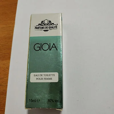PARFUMS DE QUALITE' — Gioia