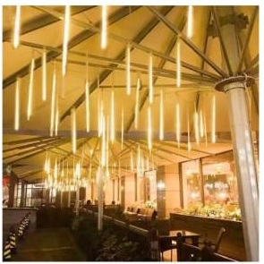 Guirlande lumineuse 8 tubes Led pluie de météorites