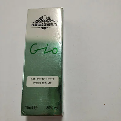 PARFUMS DE QUALITE' — Gio