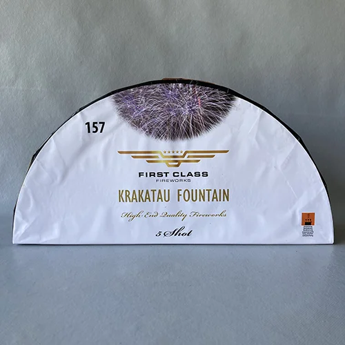 First class fireworks — Krakatau